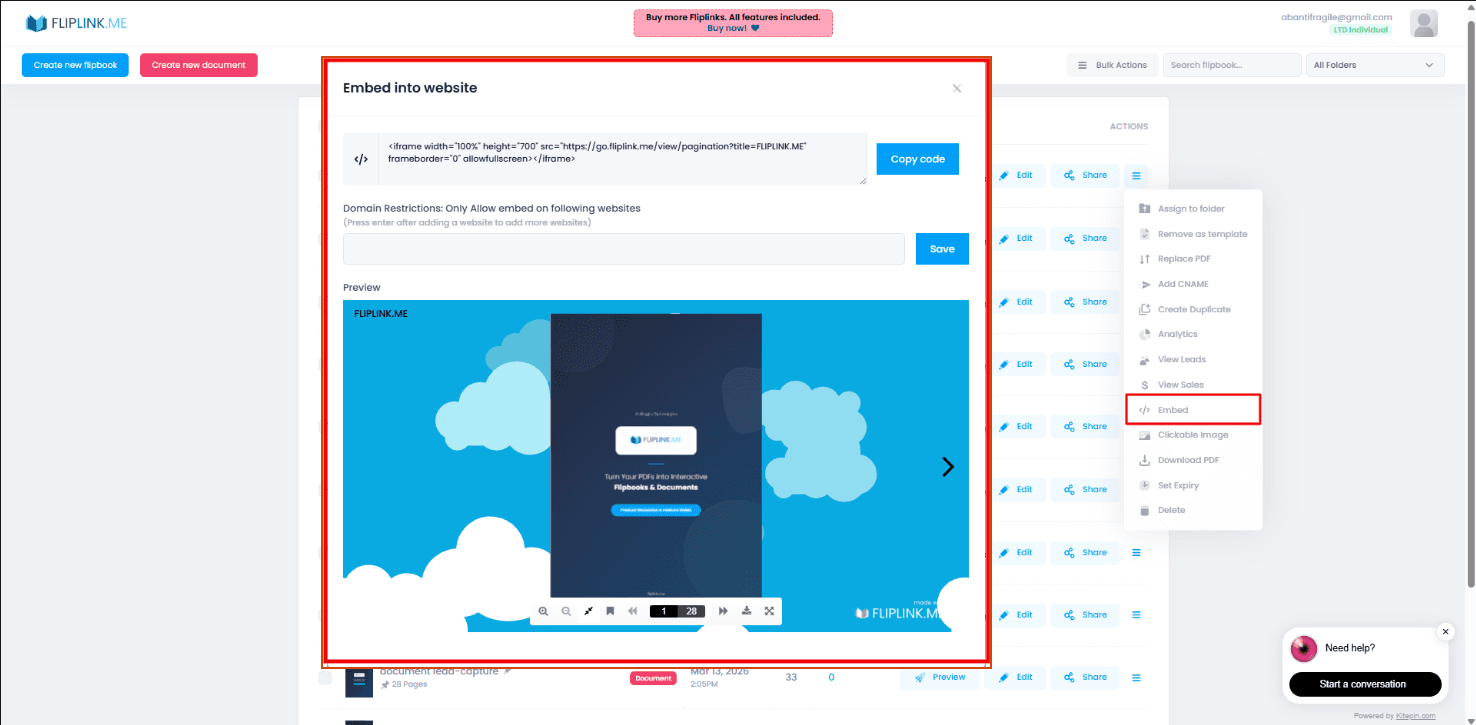 Step 3: Imprime des codes QR pour les badges et la signalétique