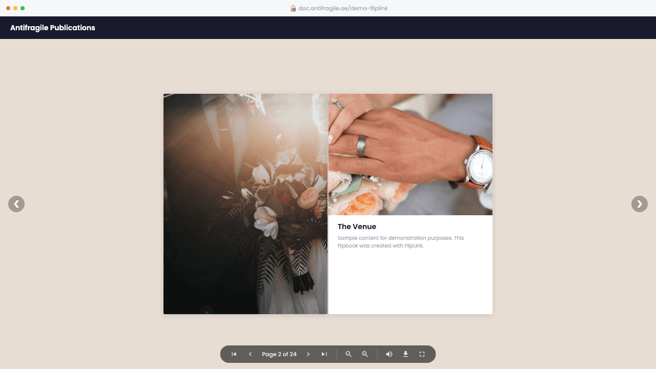 White-Label Publishing - FlipLink feature screenshot 2