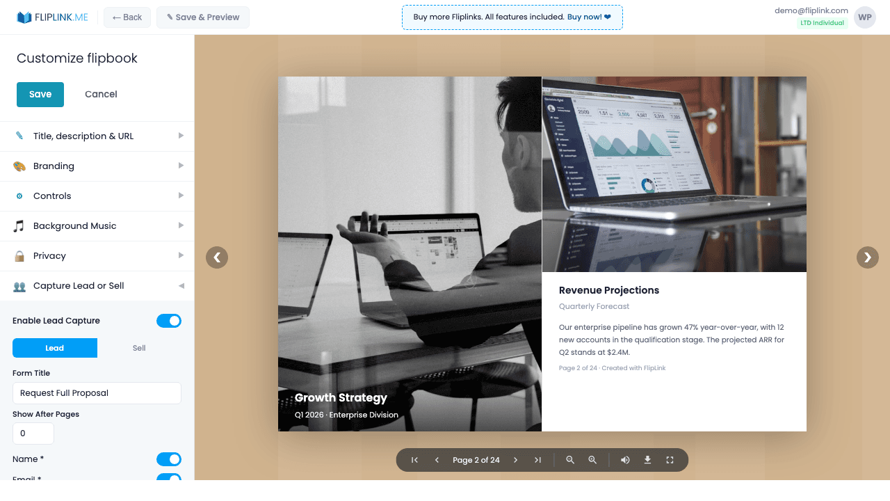 Step 5: Configure link expiry to create urgency
