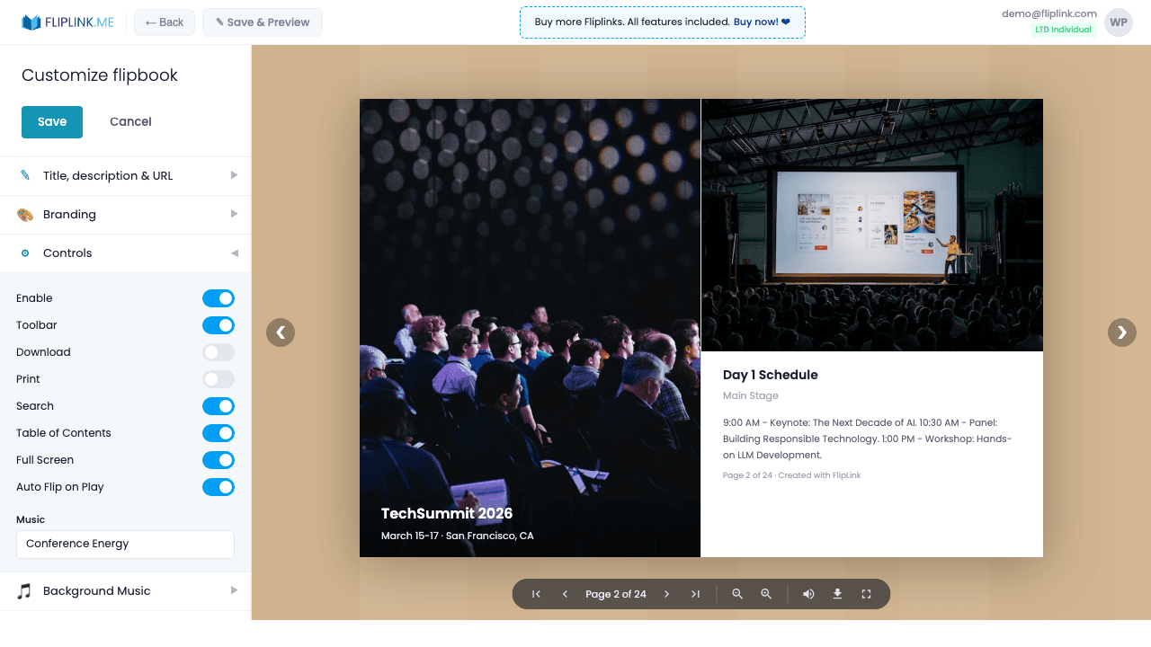 Step 3: Print QR codes for badges and signage